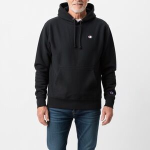 Champion Men's Black Pullover Hoodie
